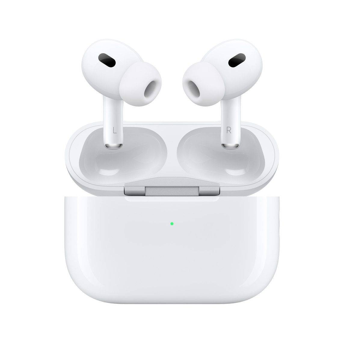 MQD83AMA.jpg AIRPODS PRO 2ND GENERATION WIRELESS MAGSAFE CHARGING CASE COLOR WHITE MQD83AM/A - Imagen 1