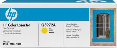 Q3972A.jpg Tóner Amarillo HP 123A Laserjet Q3972A 2.000 Paginas - Imagen 1