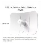 TP-LINK ANTENA EXTERNA 5GHz 300Mbps 23dBi CPE610