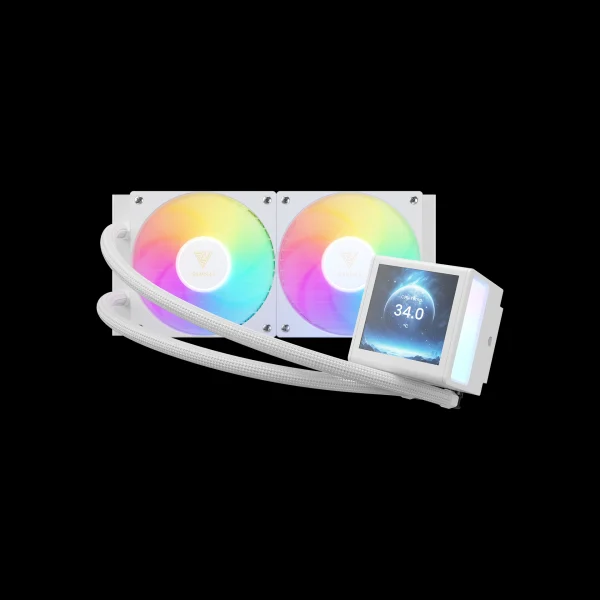 ENFRIADOR LIQUIDO GAMDIAS CHIONE P5-240 WH LGA1851/AM5 CHIONE P5-240 WH - Imagen 2