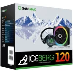 ENFRIADOR LIQUIDO GAMEMAX ICEBURG 120 INFINITYARGB LGA1700 - AMD AM5 ICEBURG 120 INF WT