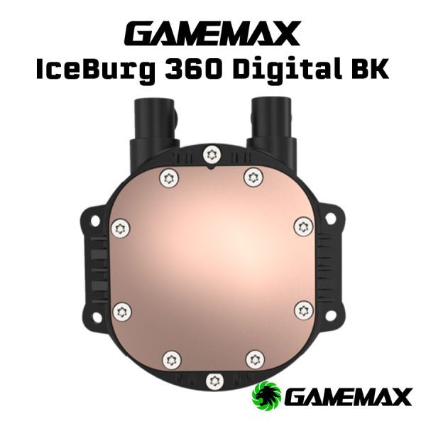 ENFRIADOR LIQUIDO GAMEMAX ICEBURG 360 DIGITAL ARGB INTEL/AMD ICEBURG 360 DIG BK - Imagen 6