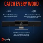 HP POLY Studio USB Video Bar Conferencias  842D4AA#ABA - Imagen 4