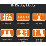 j5create 360° AI-Powered Webcam with Speakerphone JVU368 - Imagen 8