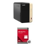 QNAP 36TB TS-264 2-Bay NAS Enclosure Kit (2 x 18TB) QNTS2648GU36