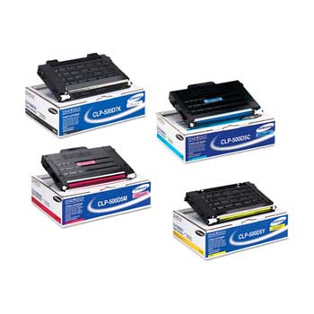 CLP-500.jpg Samsung Tóner 500D5C Láser CLP-500 Negro CLP5000D7K - Imagen 1