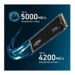 CRUCIAL DISCO DURO P3 PLUS 2TB 3D NAND NVME CT2000P3PSSD8 - Imagen 3