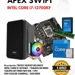JEMIP APEX SWIFT CORE I7-12700KF 8GB DDR4 256GB W11 APEX SWIFT