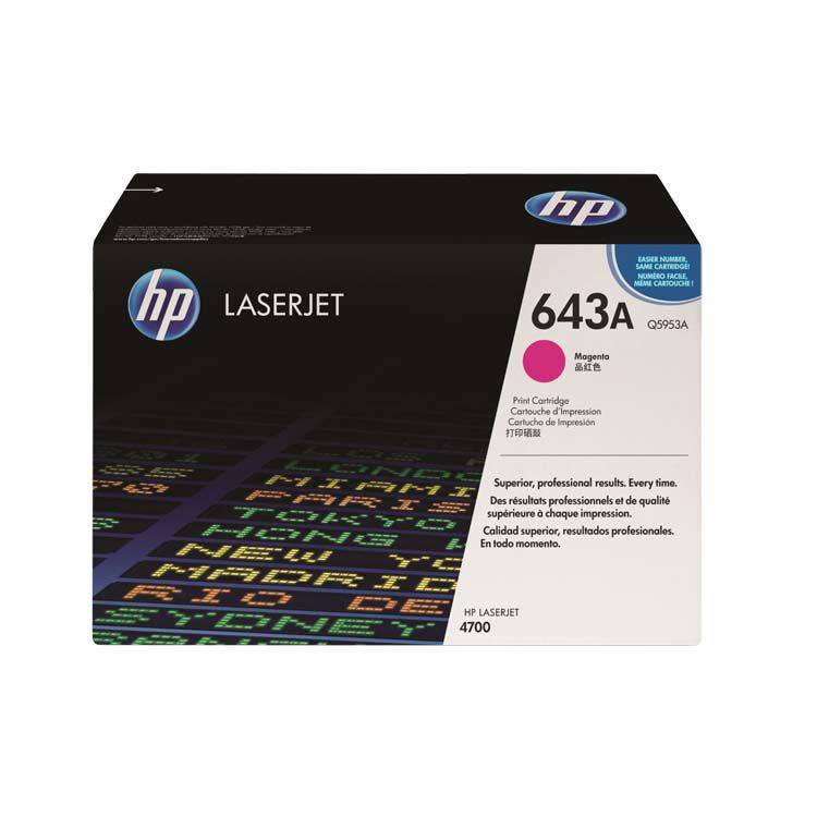 Q5953A.jpg HP 643A TONER MAGENTA ORIGINAL 10.000 PAGINAS Q5953A - Imagen 1