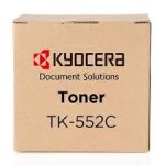 Tóner Kyocera TK-552C Cyan, 6000 Páginas -TK-552C