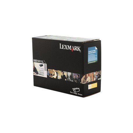 X651H11L.jpg Lexmark X654 X656 X658 Toner Alto Rendimiento X651H11L - Imagen 1