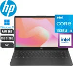 HP 14T-EP000 PORTATIL CORE I5-1335U 8GB 256GB SSD 14" NEGRA 730R4AV