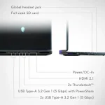 ALIENWARE LAA16250-9499BLU-PUS 16″ INTEL CORE ULTRA 9 32GB 2TB RTX 5070 MG3CY - Imagen 2