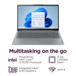 LENOVO ID SLIM 3 15IAN8 15.6" FHD I3-N305 8GB 128GB WIN11 82XB00C2US - Imagen 2