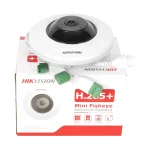 HIKVISION CAMARA IP 5MP MINI FISHEYE PANORAMICA 180° 360° PoE DS-2CD2955G0-ISU