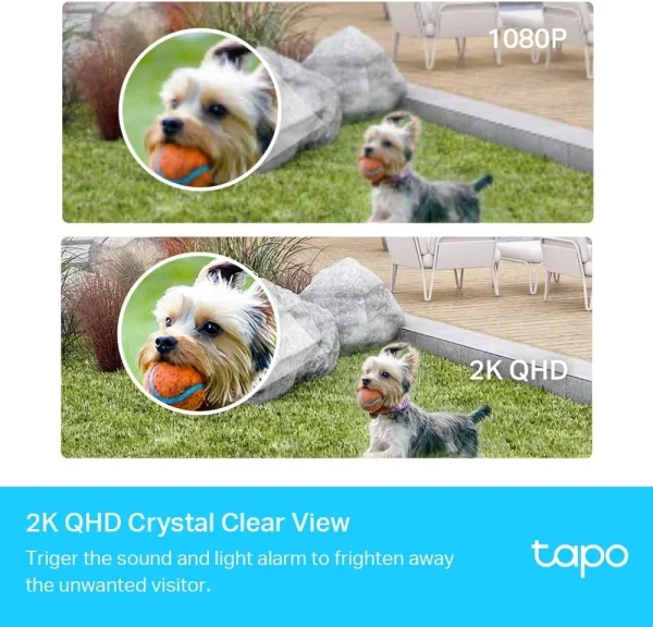 Tapo Sistema de cámaras de seguridad 4MP C420S2 - Imagen 4