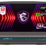 Laptop Gamer MSI Thin Ryzen 5 7535HS RTX 4050 6GB 512GB 8GB THINA15B7466