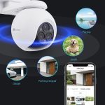 EZVIZ CAMARA H80f 2K+ TRIPLE LENTE 2.8mm + 6mm+ 12mm HD 4MP EXTERIOR PT CS-H80f-R100-8G444WKFL - Imagen 5