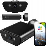 EZVIZ CAMARA TIPO BULLET EBE5 8MP BATERIA SOLAR IP 65 CS-EB5-R100-2F8WFL