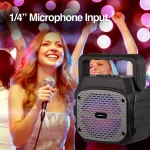 ARGOM RUMBA BOX K4 BT INALAMBRICO MICROFONO ARG-SP-3010BK - Imagen 3