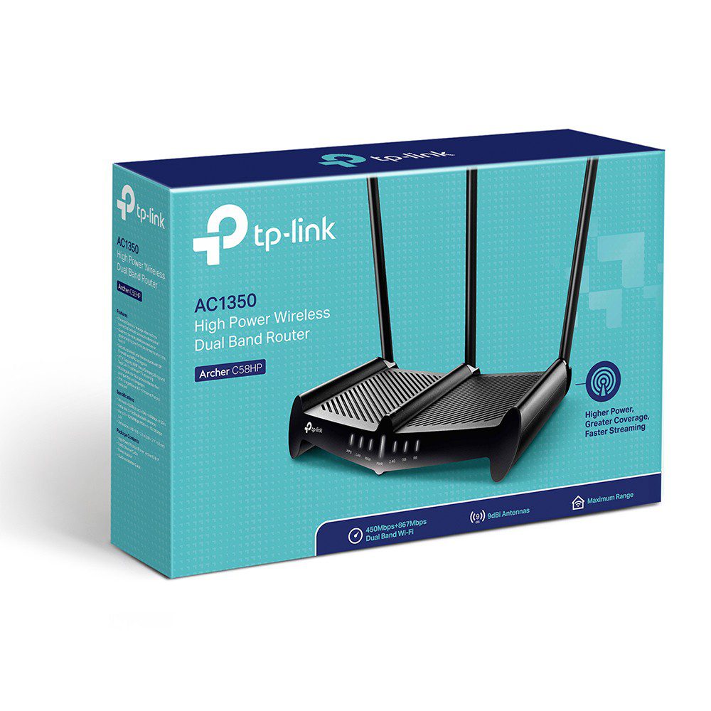 Archer_C58HPUN1.0-04_1502939751155x.jpg TP-LINK Router Inalámbrico Banda Dual AC1350 Archer C58HP - Imagen 1
