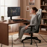 SILLA GAMING PRIMUS COLOR AZUL CLARO AM160PGL28 - Imagen 8