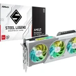 TARJETA VIDEO ASROCK AMD RADEON RX 9060XT STEEL LEGEND  8GB OC GDDR6 HDMI-2xDP  90-GA5ZZZ-00UA-NZ