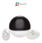 EZVIZ Camara Seguridad Hd 1080p 2mp Wifi Vista Panoramica 360° CS-CV248-B1-32WMFR