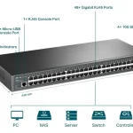 TP-Link JETSTREAM 48-PORT GIGABIT Y 4 PUERTOS 10GE SFP+ L2+ TL-SG3452X