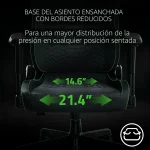 SILLA RAZER GAMING ISKUR V2 X ELEVACION POR GAS ISKUR V2 X GRIS - Imagen 5