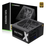 FUENTE PODER GAMEMAX 750W GAMING GX750 M/ 80+GOLD GX-750 M