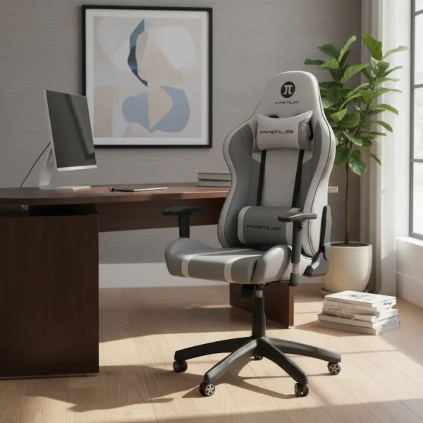 SILLA GAMING PRIMUS COLOR AZUL CLARO AM160PGL28 - Imagen 7