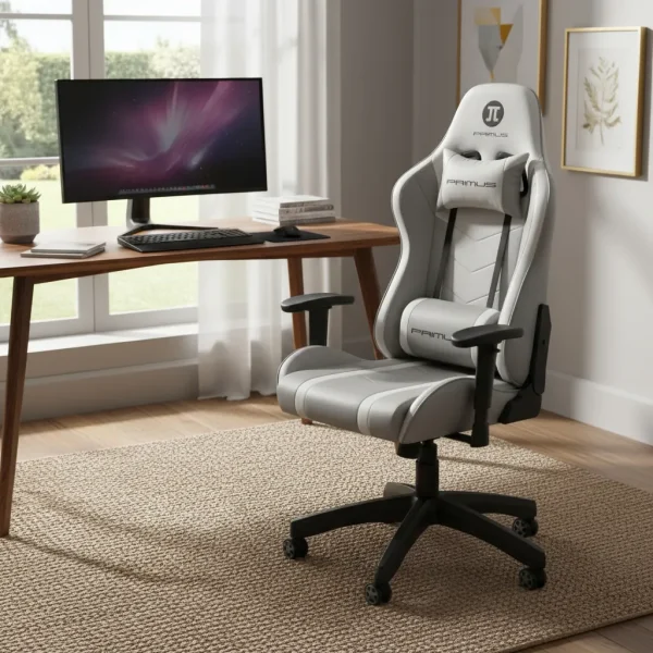 SILLA GAMING PRIMUS COLOR AZUL CLARO AM160PGL28 - Imagen 6