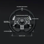 VOLANTE LOGITECH G920 DRIVING WHEEL/ XBOX/ USB 941-000122 - Imagen 6