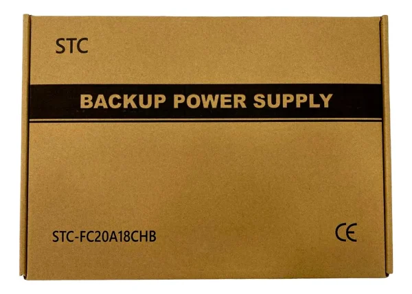 STC FUENTE CENTRALIZADA 12V 20A 18 CANALES STC-FC20A18CHB - Imagen 3