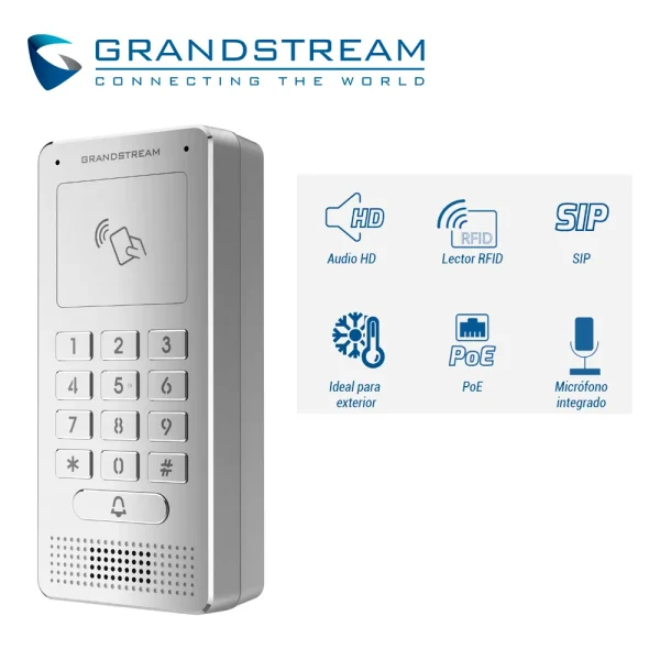 ¡Oferta! Grandstream Intercomunicador IP de Audio HD GDS3702 - Imagen 2
