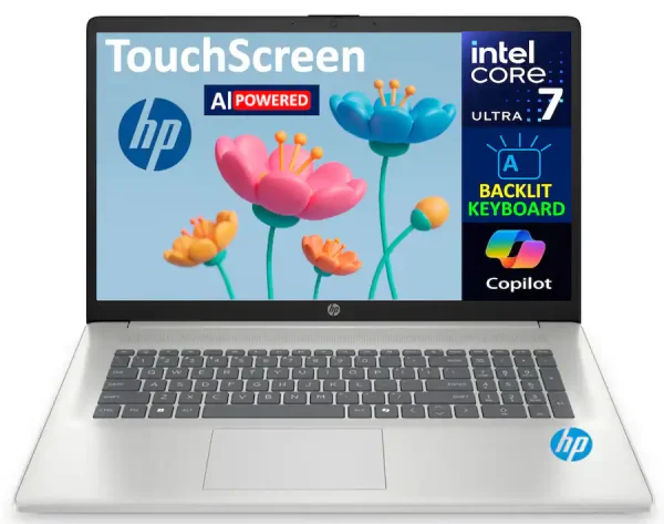 HP 17-CN5075CL 17.3″ TOUCH INTEL CORE ULTRA 7 255U 16GB 1TB SSD WIN11 B97M5UA#ABA - Imagen 4