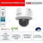 HIKVISION CAMARA TIPO DOMO IP 4MP PoE+ INTEMPERIE IP66 DS-2CD2747G2HLIPTRZS