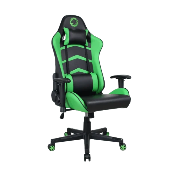 SILLA GAMEMAX GAMING ERGONOMICA ELEVADOR DE GAS GCR09 GR - Imagen 3