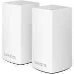 Linksys Velop Wireless AC1300 Sistema Wi-Fi en malla  doble banda 2 unidades WHW0102