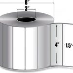 Zebra Caja Etiqueta Transferencia termica 4"x 1.5  800640-155