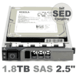 Dell 1.8-TB 12G 10K 2.5 SED SAS w/G176J 03D9VC
