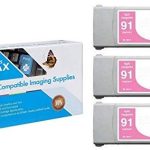 Tinta Magenta HP 91 (C9487A) SuppliesMAX 3/PK-775 ML