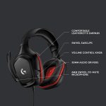 LOGITECH AUDIFONOS G332 PARA JUEGOS PC PS4 Xbox One Nintendo Switch 981-000755 - Imagen 2