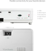 ¡Oferta! ViewSonic Proyector LED WXGA de 3000 lúmenes LS500WH - Imagen 4