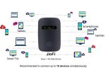 ROUTER JIOFI JMR541 BLACK 4G HOTSPOT 150MBPS JMR541 - Imagen 2