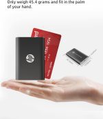 HP P500 1TB Portable External Solid State Drive (SSD) 1F5P4AA - Imagen 2