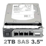 Dell 2-TB 6G 7.2K 3.5 SAS w/F238F 04R08H