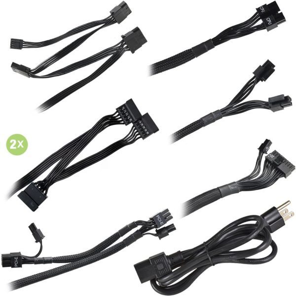 FUENTE PODER EVGA 700W BR 80 PLUS BRONZE ATX 100-BR-0700-K1 - Imagen 2