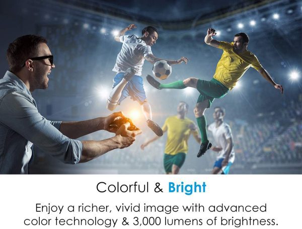 Optoma HD143X Proyector 3000 lúmenes HD FULL 3D HD143X - Imagen 3